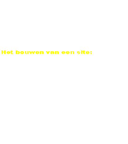 Het bouwen van een site: